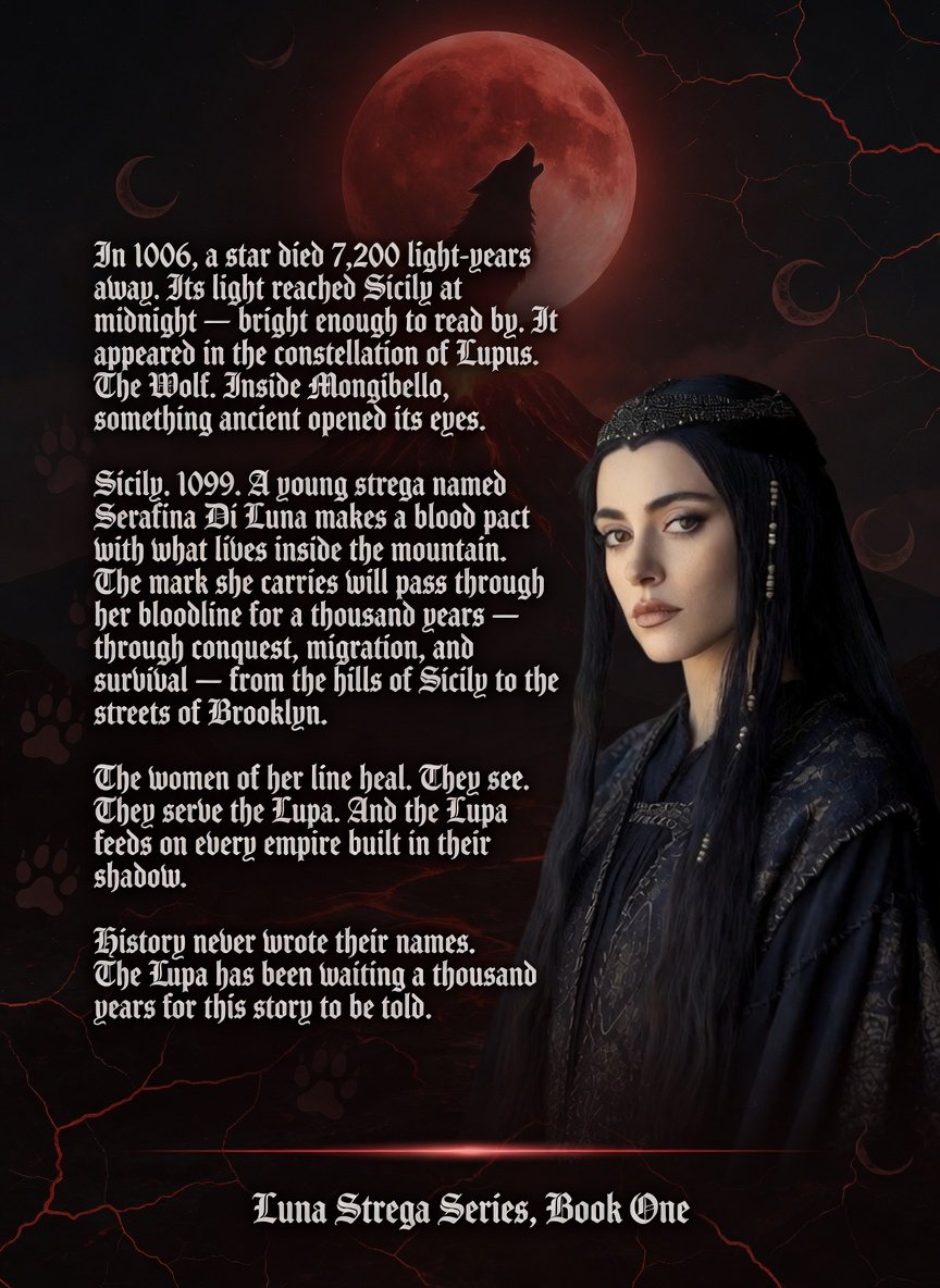 1099: Blood of the Lupa back cover